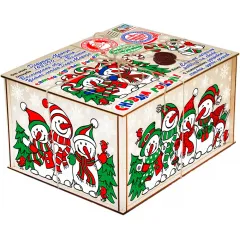 Посылка от Деда Мороза Снеговички 1300 грамм элит