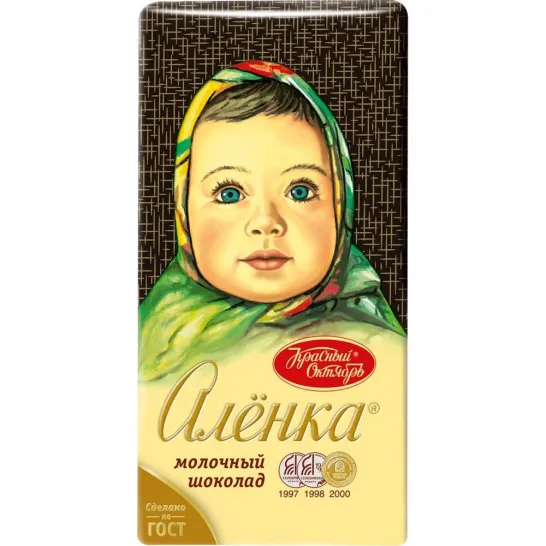 Шоколад Аленка 90 гр. Красный Октябрь
