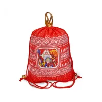 Рюкзак-мешок Русский Север красный 2000 грамм элит